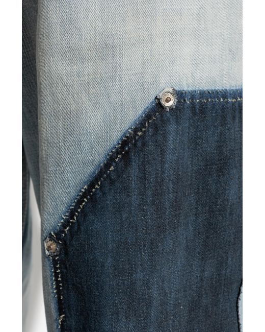 Balenciaga Blue Jeans With A 'Vintage' Effect
