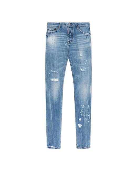DSquared² Blue 'Teddy' Jeans for men