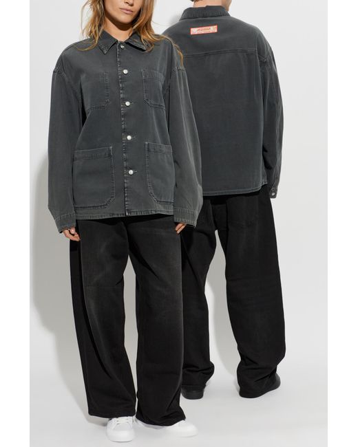 DIESEL Black Jacket 'D-Stack-U'