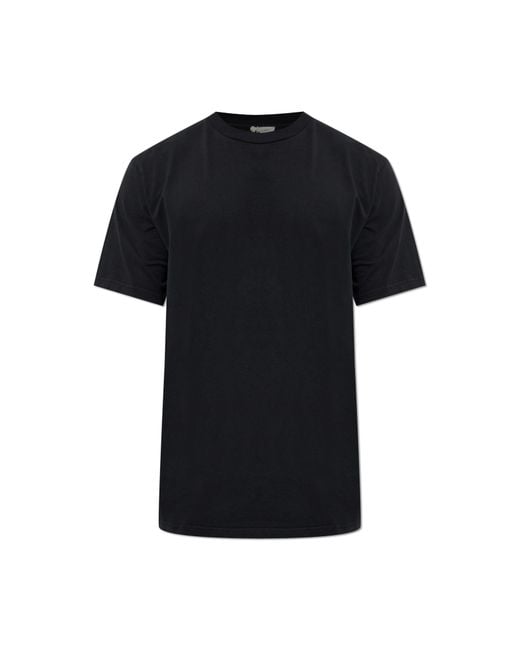 American Vintage Black Crew Neck T-Shirt for men