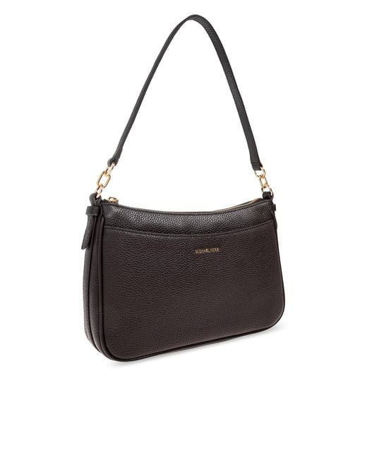 MICHAEL Michael Kors Black Shoulder Bag `jet Set`,