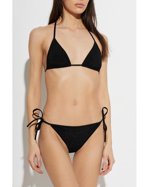 Balmain Black Two-Piece Swimsuit