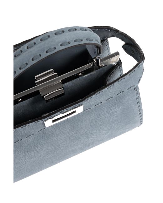 Fendi Blue Peekaboo Iseeu Small Handbag