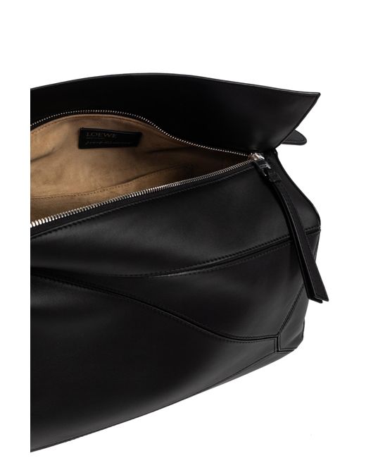Loewe Black Handbag `puzzle Large`, for men