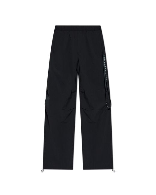 44 Label Group Black Pants With Logo for men