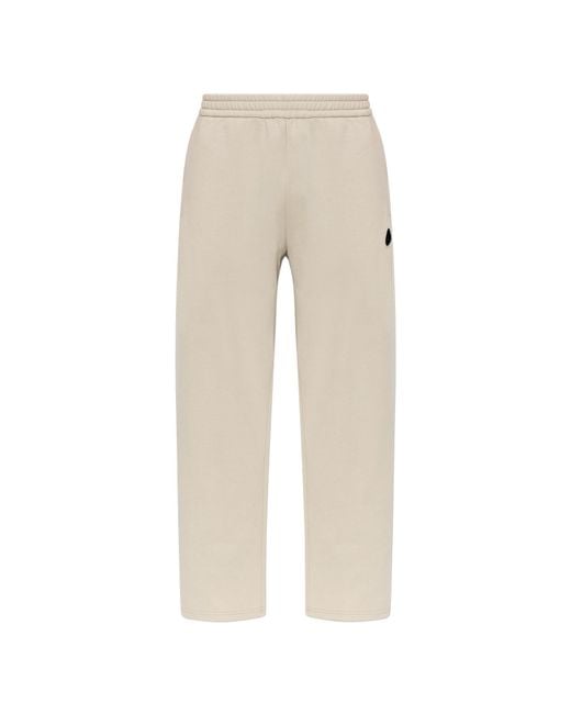 Moose Knuckles Natural Sweatpants With Straight-Leg Cut for men