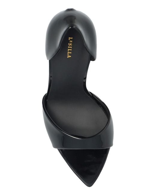Le Silla Black "Heeled Sandals 'Shirley'