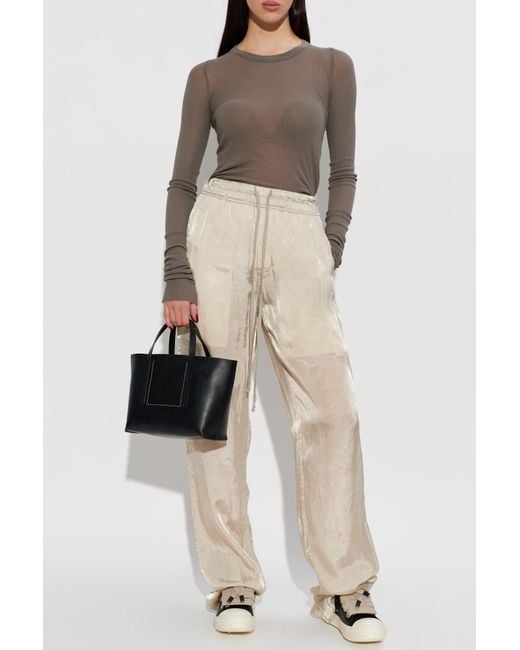 Rick Owens Natural Fitted Top