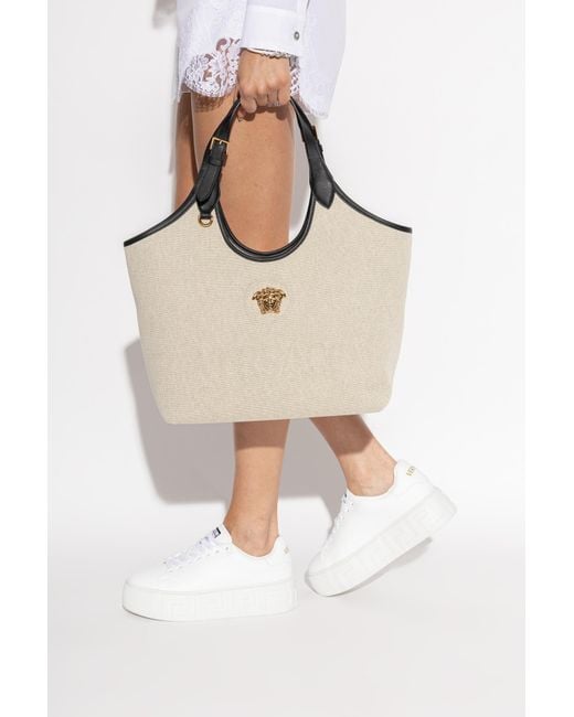 Versace Natural Shopper Bag 'La Medusa'