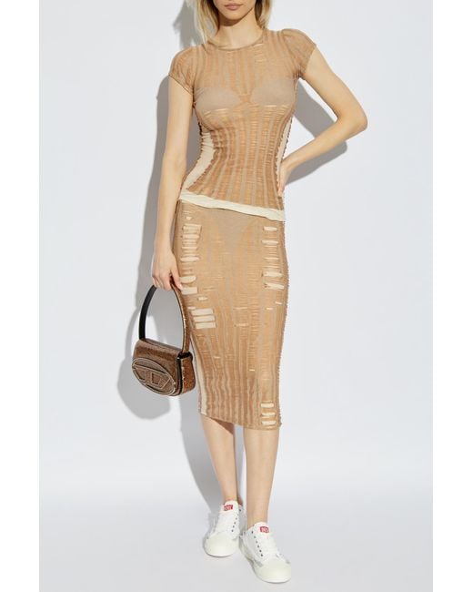 DIESEL White Skirt M-Calina