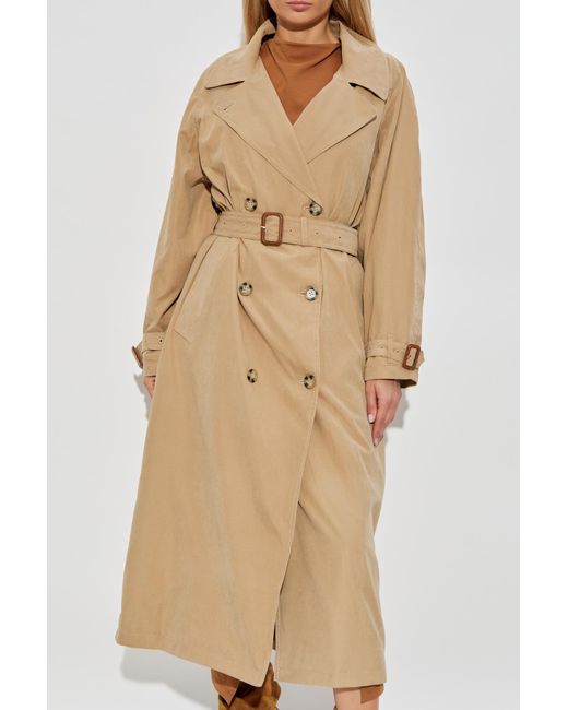 Isabel Marant Natural "Elea" Trench Coat