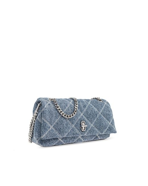 Marc Jacobs Blue Shoulder Bag 'The Dual Mini'