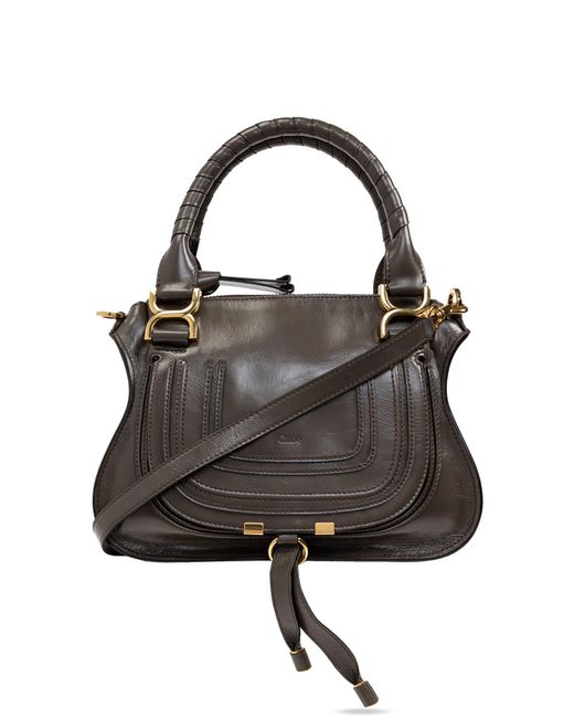 Chloé Black Handbag Marcie Double Small