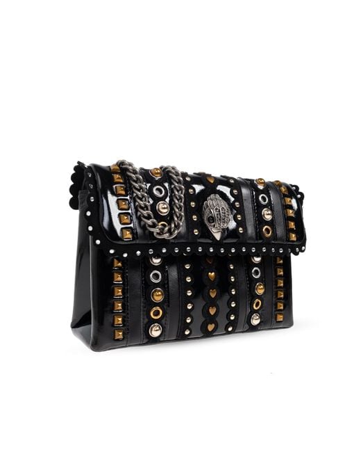 Kurt Geiger Gray Shoulder Bag "Kensington Medium"