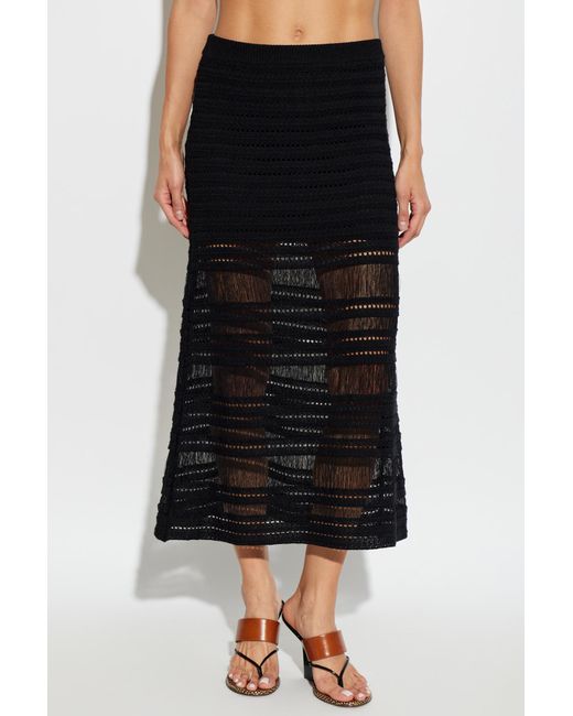 Rag & Bone Black 'Britt' Skirt