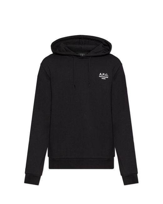 A.P.C. Black Sweatshirt Standard for men