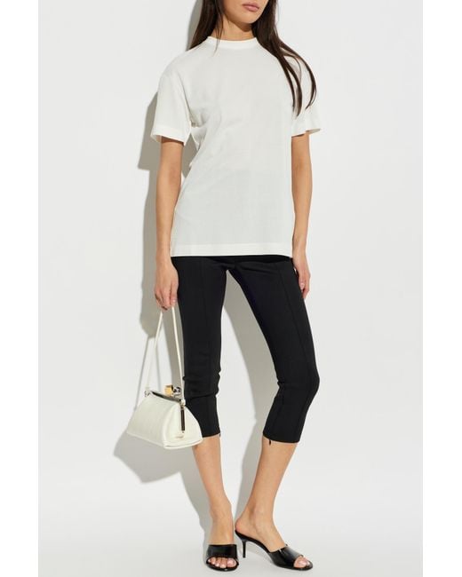 Jacquemus White T-Shirt 'Ventadou'