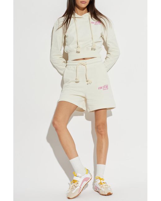 Versace Jeans Couture White Hoodie