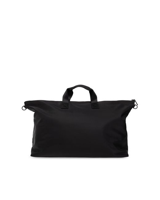 DSquared² Black Duffel Bag With Logo for men