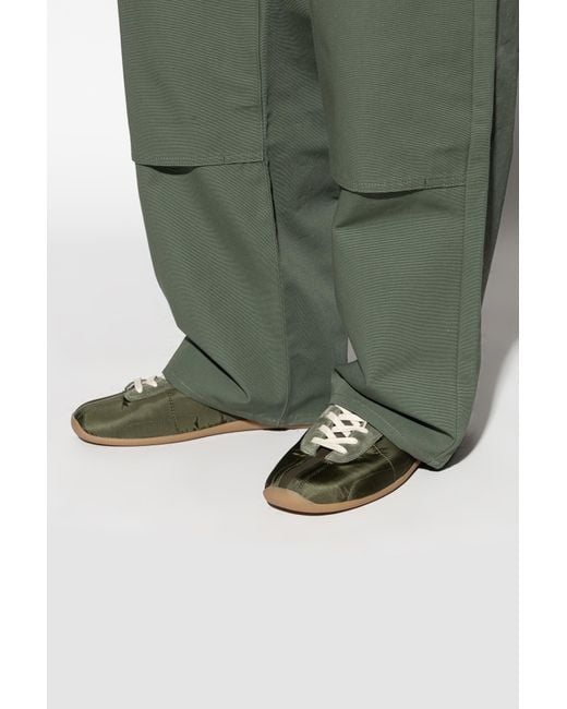 KENZO Green 'Striker Low' Sports Shoes for men