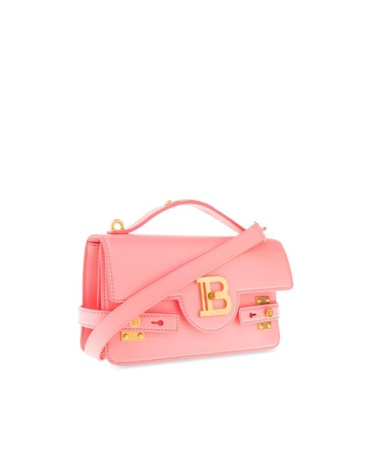Balmain Pink 'b-buzz 24' Shoulder Bag,
