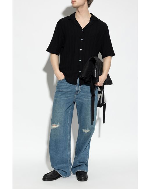 AllSaints Black 'Trace' Shirt for men