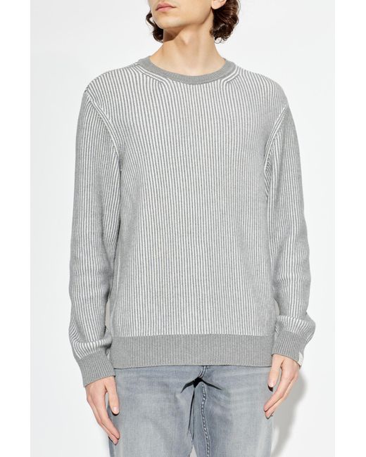 Rag & Bone Gray Crew Neck Sweater for men