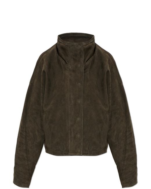 AllSaints Black 'Ryder' Suede Jacket