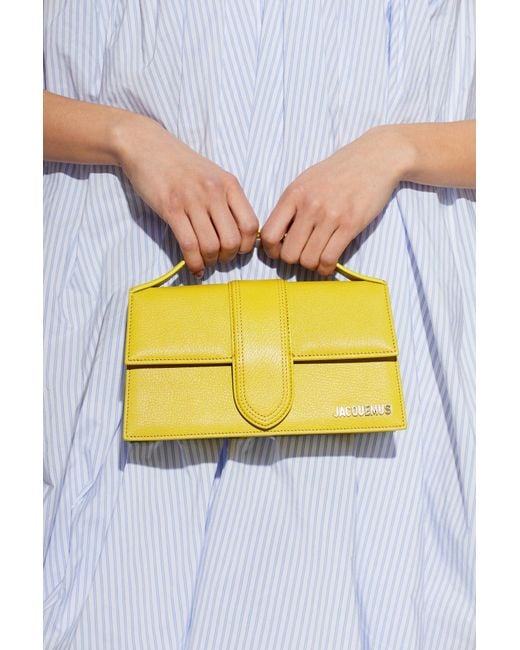 Jacquemus Yellow Handbag 'Le Grand Bambino'