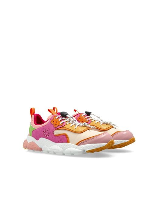 Flower Mountain Pink 'Doi' Sports Shoes