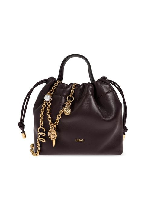 Chloé Black Handbag "Chloe Icons Mini"