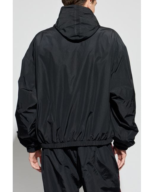 Balenciaga Black Reversible Jacket With Logo for men