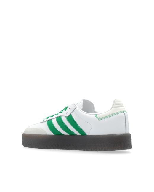 Adidas Originals Green ‘Sambae’ Sports Shoes