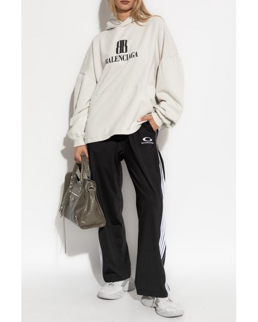 Balenciaga White Hoodie