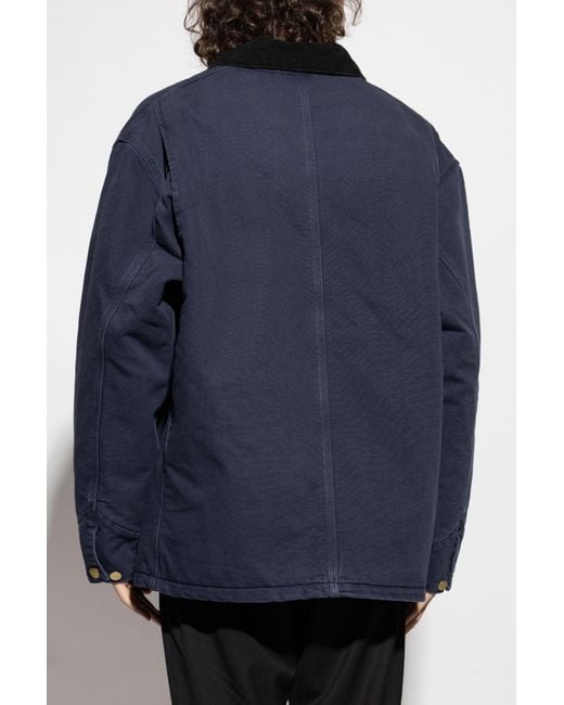 Carhartt Blue Insulated 'Chore' Jacket for men