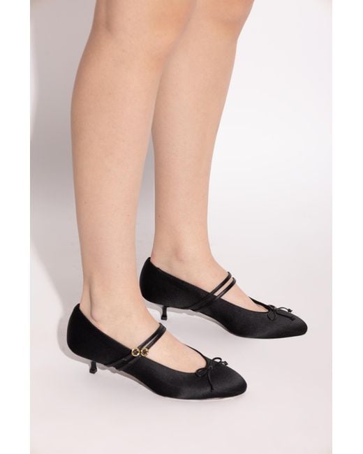 Neous Black Heeled Shoes 'Pha'