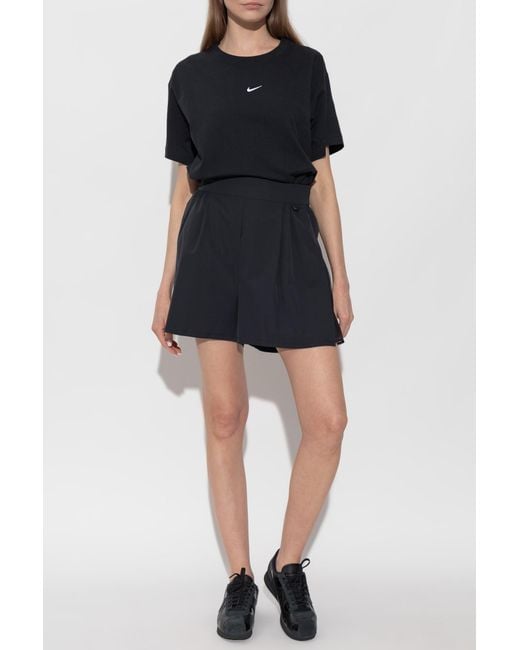 Nike Black T-Shirt With Logo