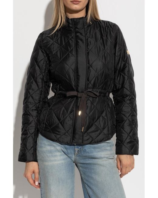 MICHAEL Michael Kors Black Insulated Jacket With Hood