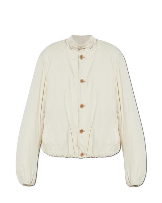 Lemaire White Insulated Jacket
