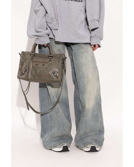 Balenciaga Gray Handbag Le City Bag S