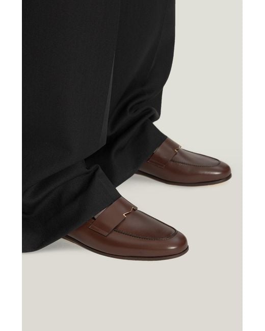Max Mara Black "Regentmoc" Loafers