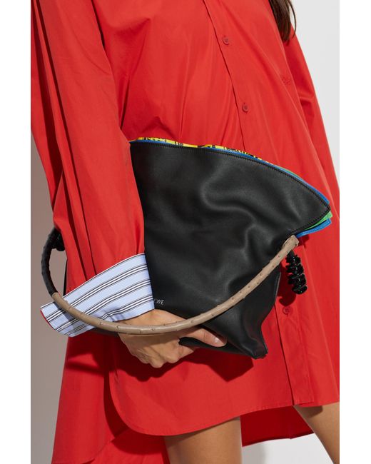 Loewe Natural Leather Bag Strap