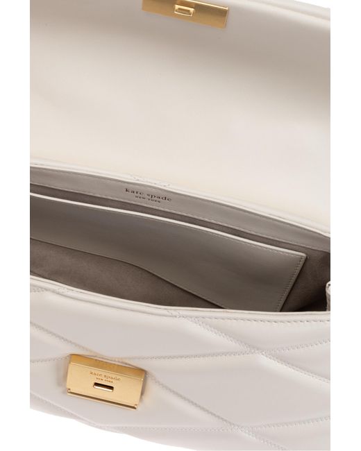 Kate Spade White Handbag `grace`,