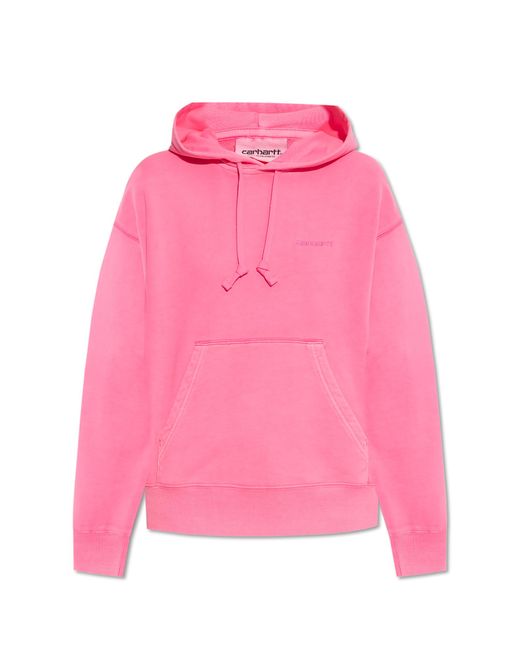 Carhartt Pink Sweatshirt With Logo