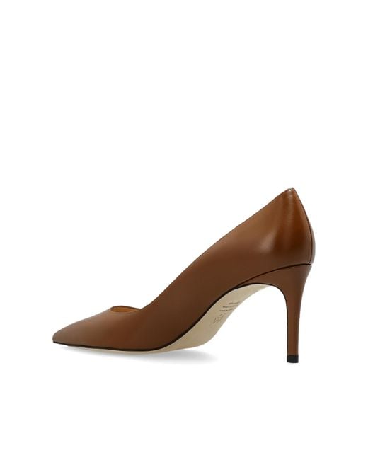 Stuart Weitzman Blue "Stuart Power" Stilettos