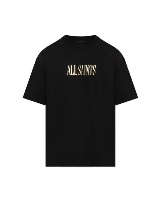 AllSaints Black T-Shirt 'Cora'