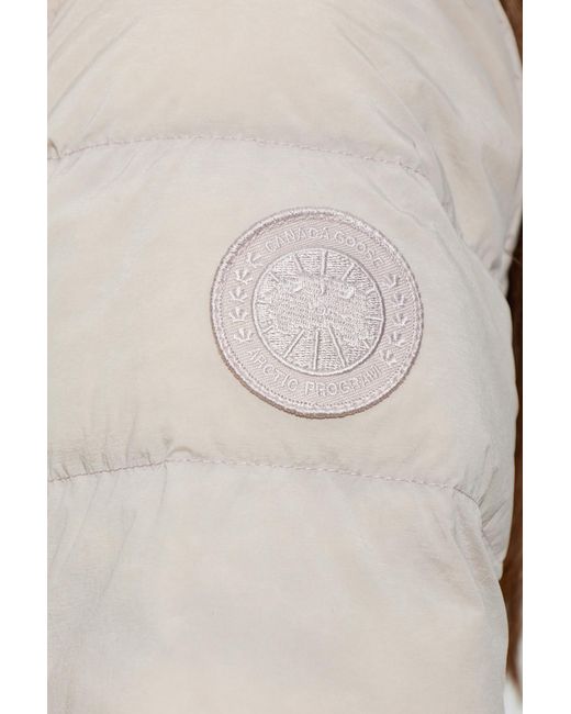 Canada Goose White 'Clair' Jacket