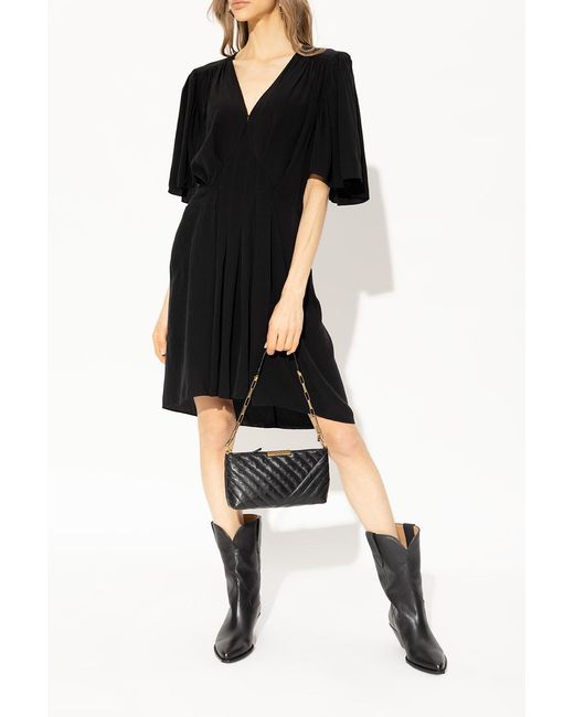 Isabel Marant Black Dahope Leather Boots