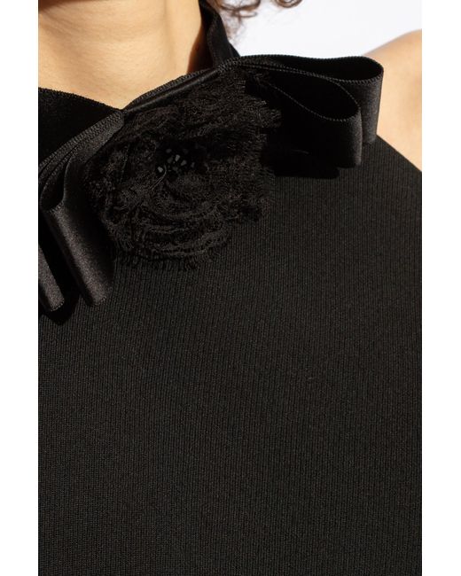 Dolce & Gabbana Black Wool Dress,