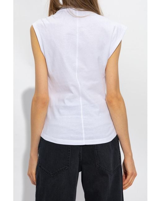 Isabel Marant White 'Nayda' Top